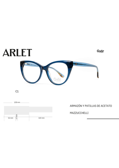Gyor CP Alum C2 - Negro/Azul
